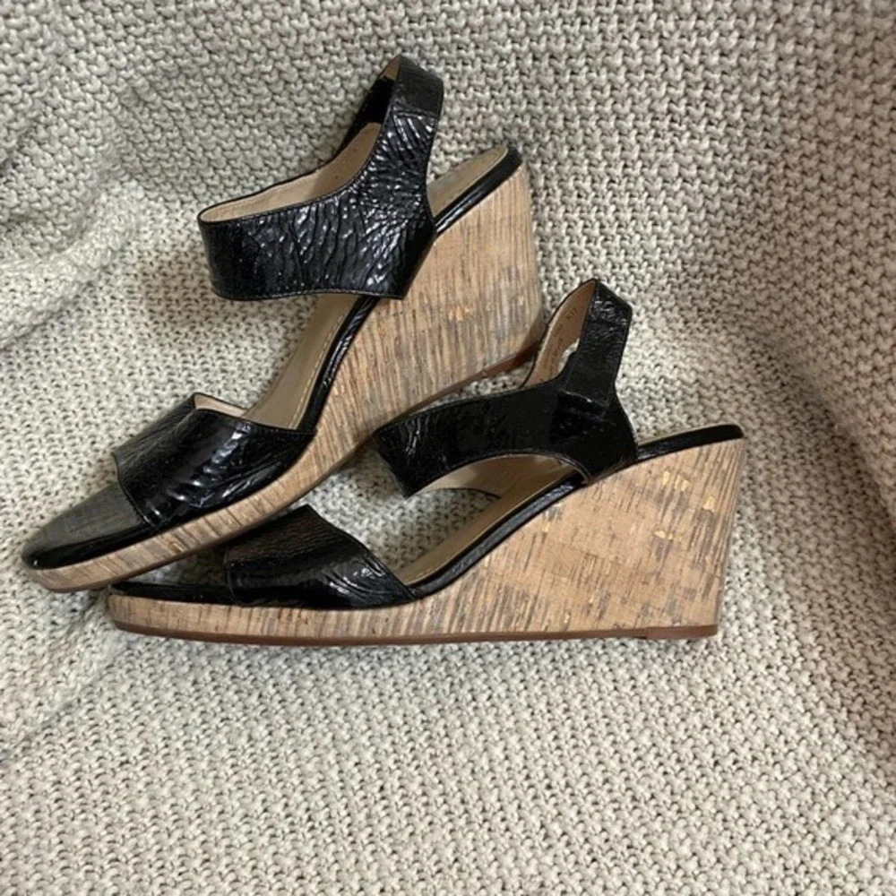 Johnston & Murphy Wedge Sandals, Size 10‎